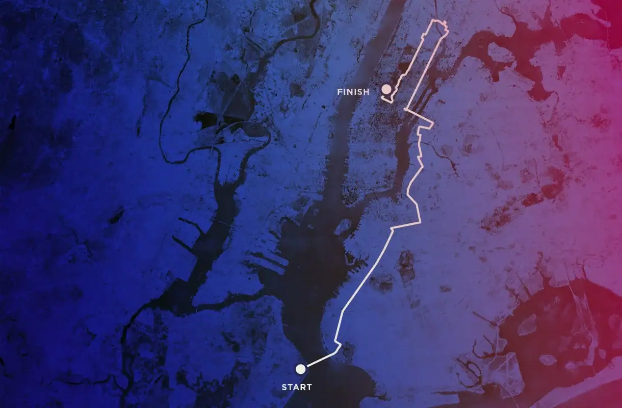 How Hard Is The New York City Marathon? Here's A Mile-By-Mile Breakdown. 1 How Hard Is The New York City Marathon? Here's A Mile-By-Mile Breakdown. 1