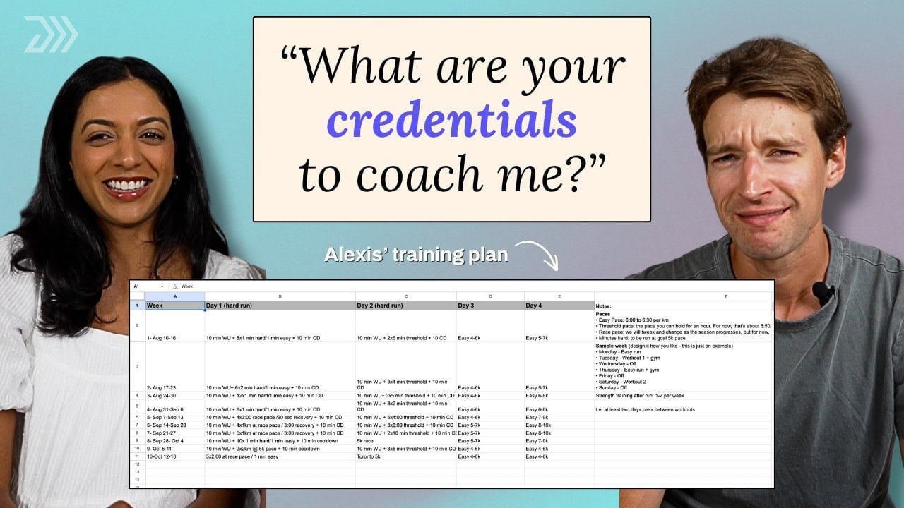 My 5k Training Plan | Can a Husband Coach His Wife?