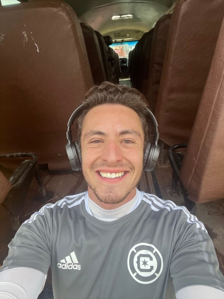 How a Grad Student Is Turning a Brush With Death Into a 4,000-Mile Mission Across Chicago 3